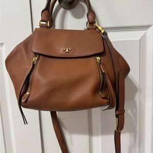 Tory Burch Tan Leather Satchel